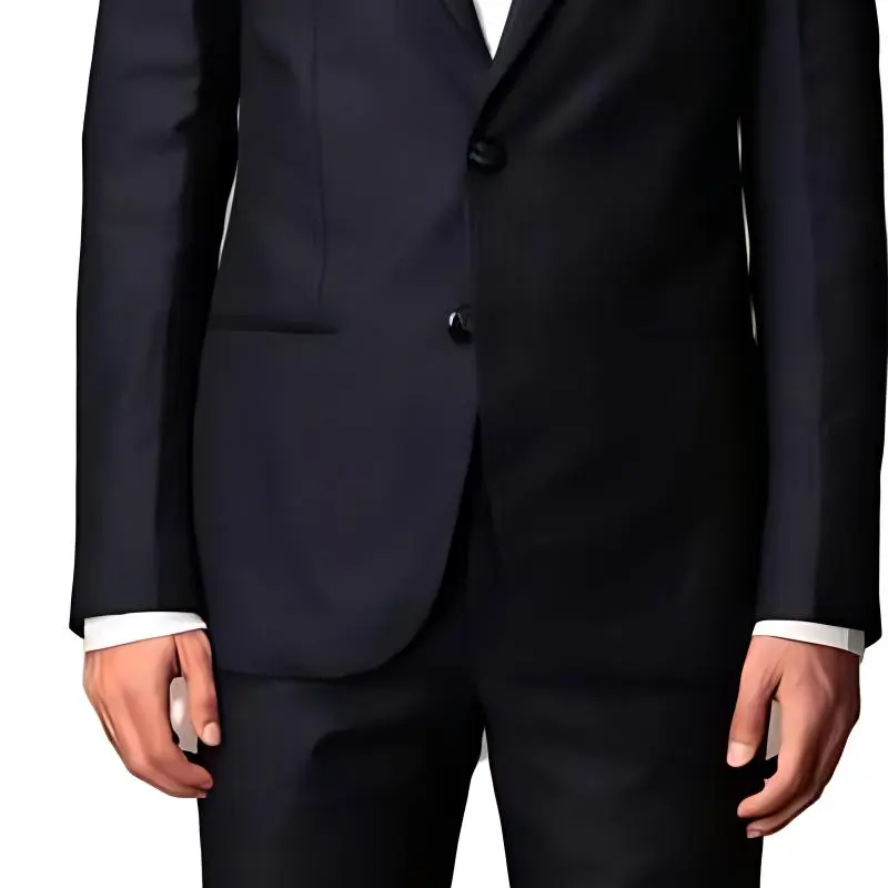 EMPORIO ARMANI Business Suits Men Blue-3