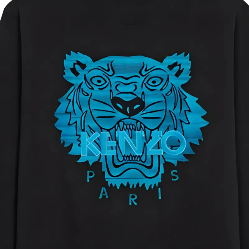 KENZO Sweatshirts Men Black-3