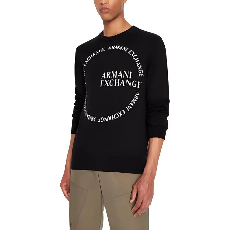 ARMANI EXCHANGEAE Knitwear Men's Black-2