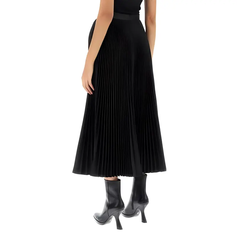 DIOR Pleated Mid Length Skirt-2