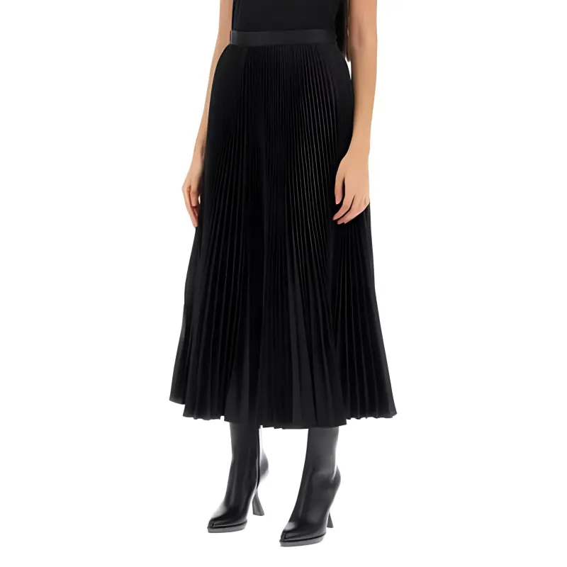 DIOR Pleated Mid Length Skirt-3
