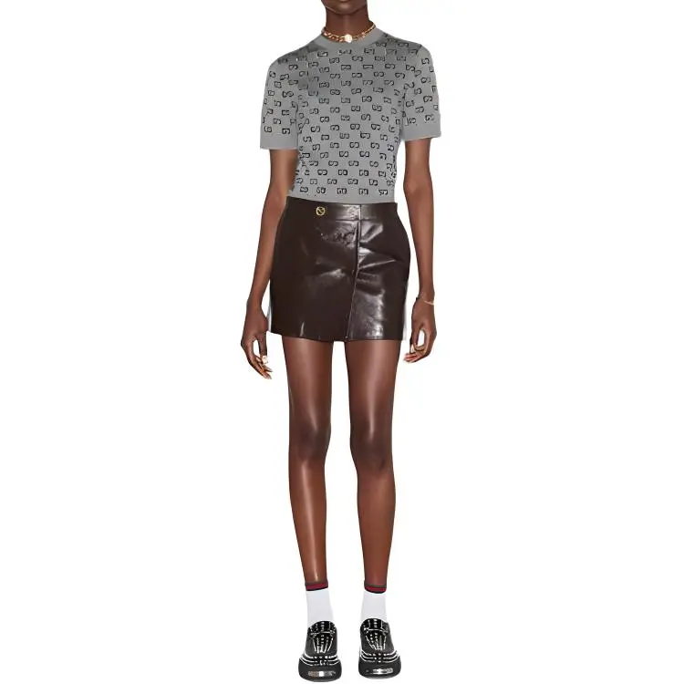 GUCCI T Shirts Women's Gray-1