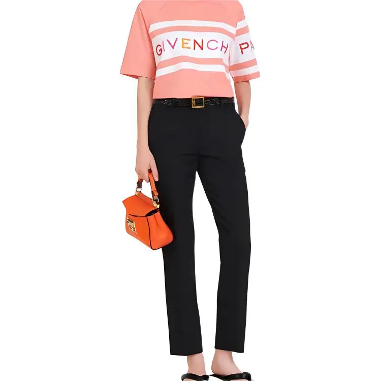 Givenchy T Shirts Women's Pink-2