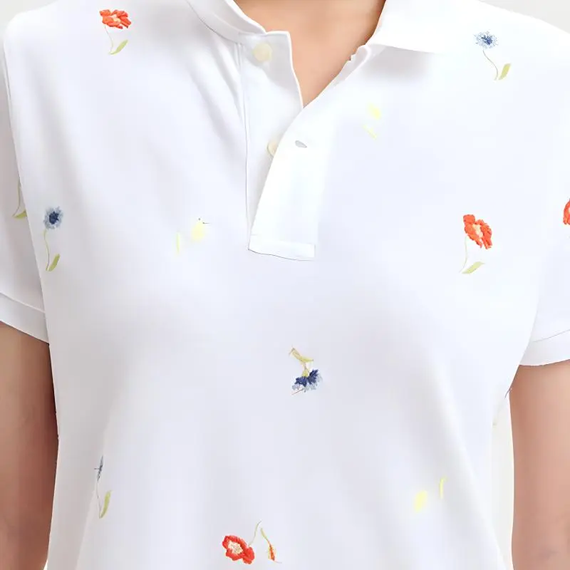 Polo Ralph Lauren SS22 Short Sleeved Dress Women's White-4