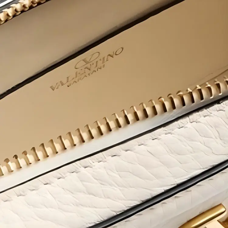 Valentino ALLTIME Cow Leather Shoulder Bag Crossbody Bag Mini Women's Ivory White-4