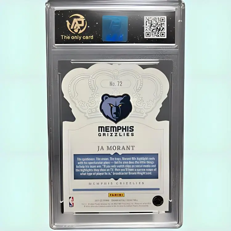 PANINI Ja Morant Basketball Cards High End Hand Grenade Crown Collection Court Attack Selection Graded Cards 1 Piece-2