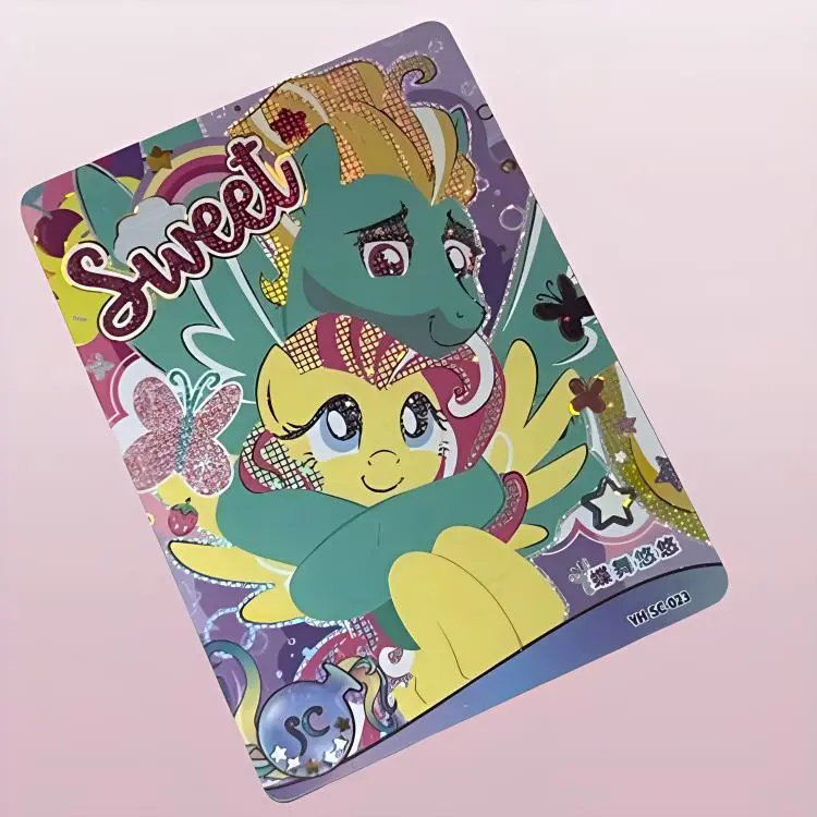 KAYOU Little Witch Ellie And Characters My Little Pony Twilight Sparkle 5 Butterfly Dance IP/Anime Cards 1 Piece-2
