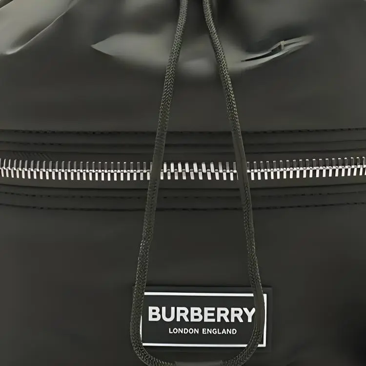 Burberry Nylon Bucket Bag, Shoulder Bag, Crossbody Bag Women's Loam Earth Tone-1