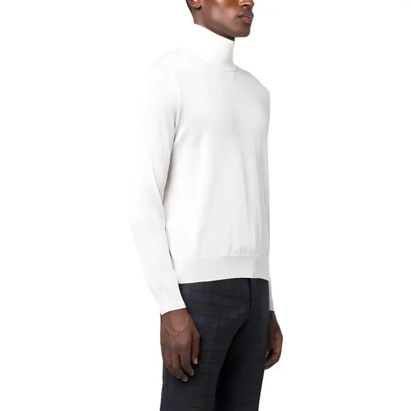 Canali Roll neck Merino Jumper-1