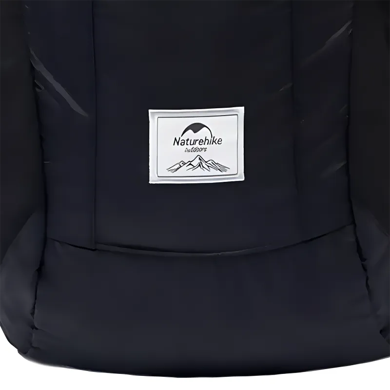 NATUREHIKE Nylon Outdoor Mountaineering Bag, Backpack Unisex Black-4