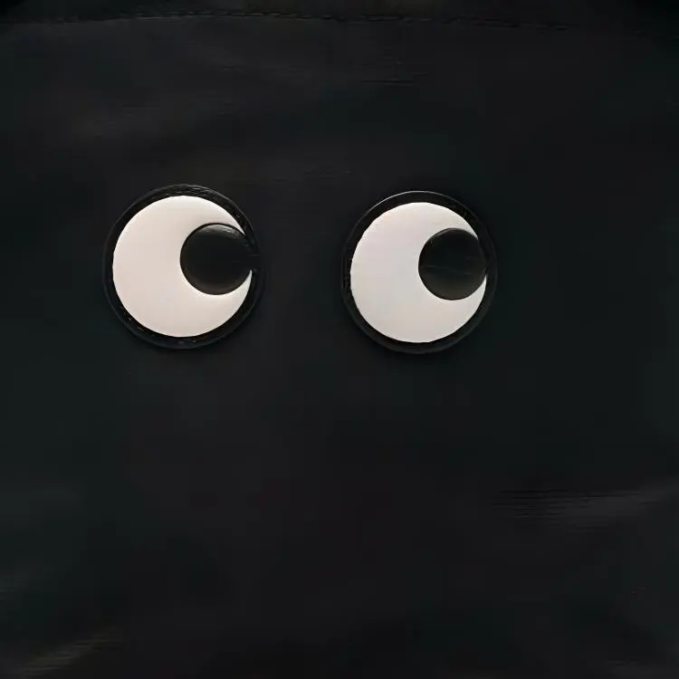 Anya Hindmarch Eyes patch Make Up Bag-3