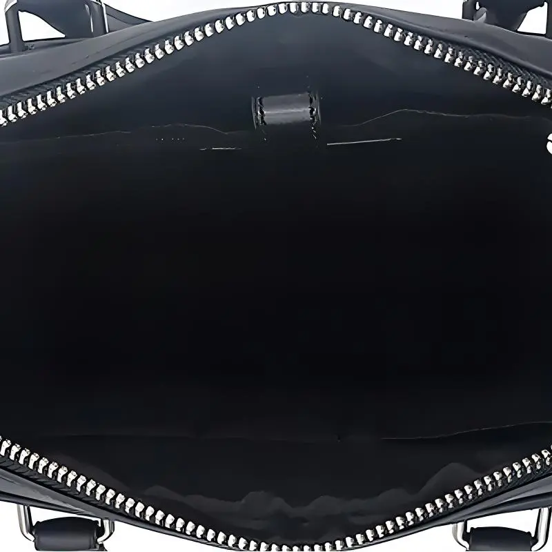 COACH Beckett PVC Leather Crossbody One Shoulder Handbag Tubas Men's Black-4