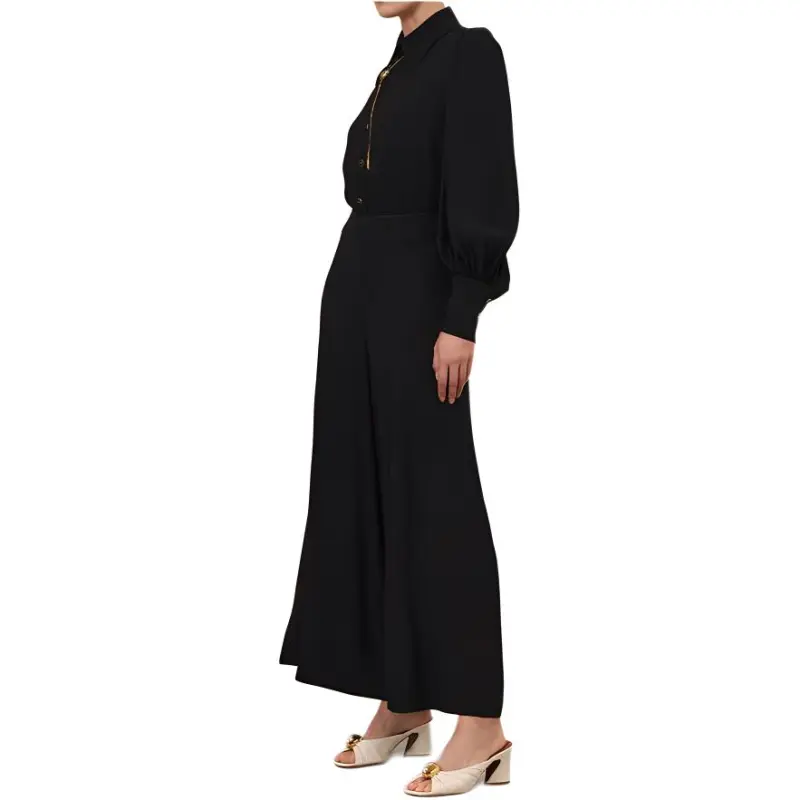 Zimmermann FW24 Casual Pants Women's Black-3