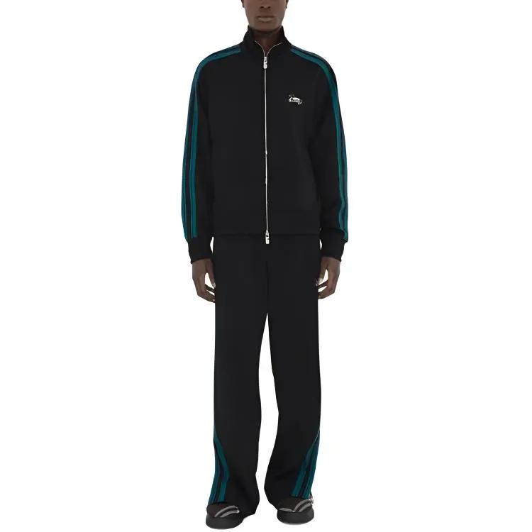 Burberry Side Stripe Straight Leg Track Pants-2