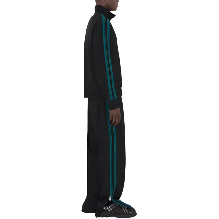 Burberry Side Stripe Straight Leg Track Pants-4