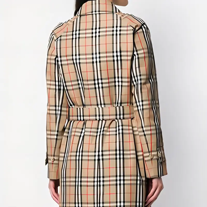 Burberry Trench Coats Women's Khaki-3
