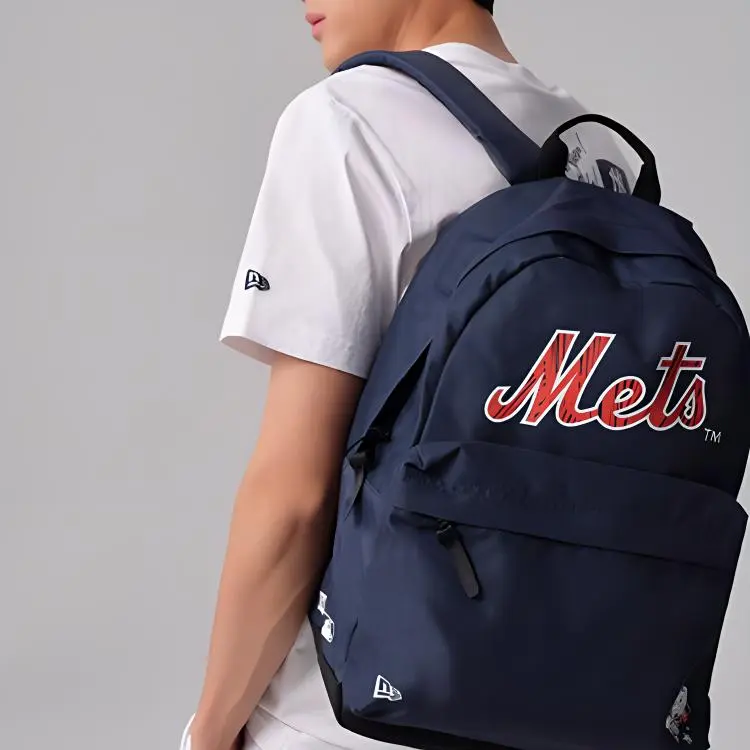 New Era × MLB Collaboration Fabric Backpack Regular Unisex Blue-2