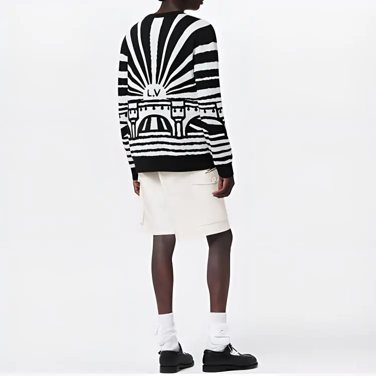 LOUIS VUITTON SS24 Sweater Men's Black-3