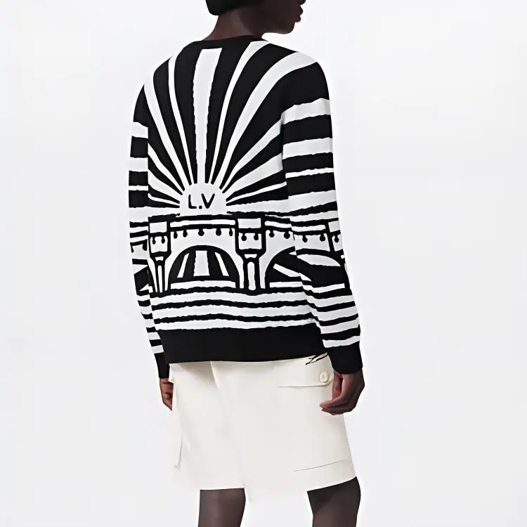 LOUIS VUITTON SS24 Sweater Men's Black-4