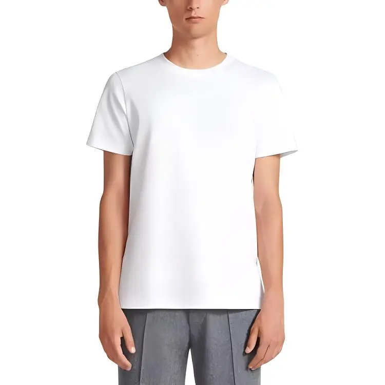 DIOR Logo Embroidered Crewneck T Shirt-3