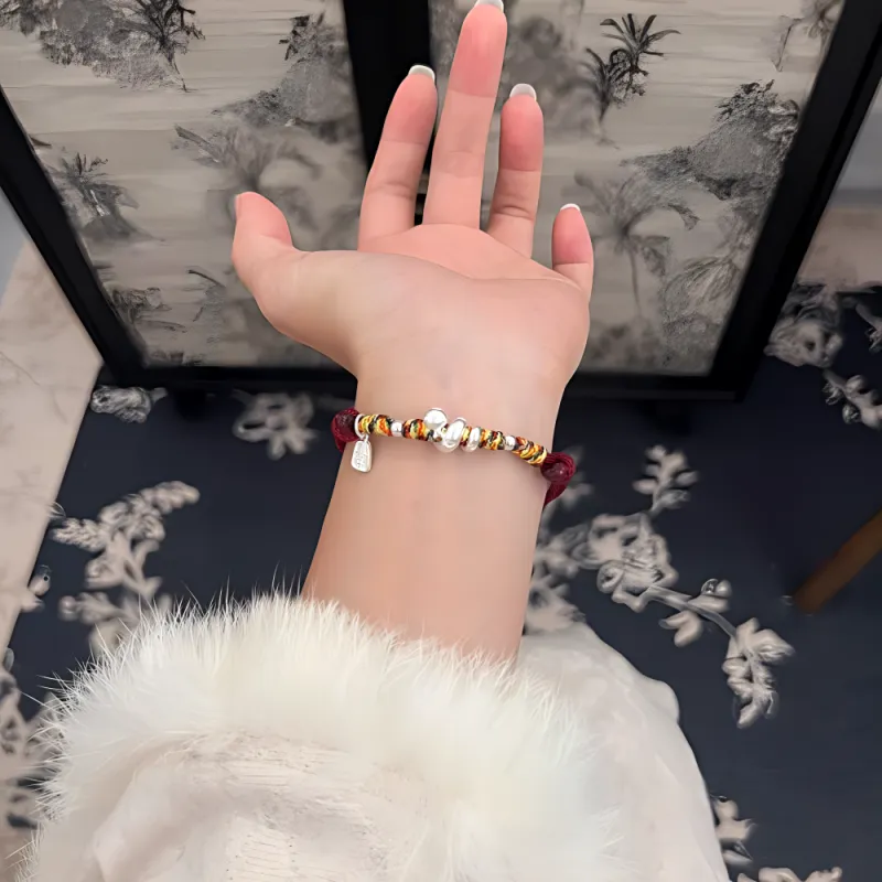 7℃ 999 Fine Silver Bracelets Unisex-1