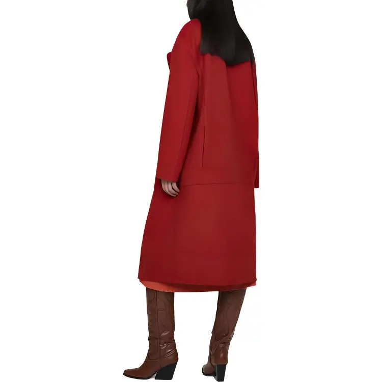Stella McCartney Coats Women's Rusty Red Brown-3