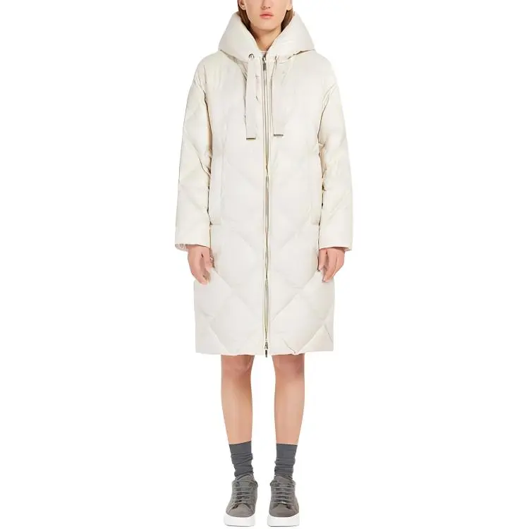 MaxMara Trefe Zip Up Drawstring Parka-1