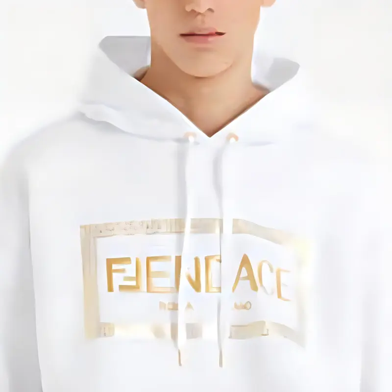 FENDI x VERSACE SS22 Sweatshirt Men's White-4