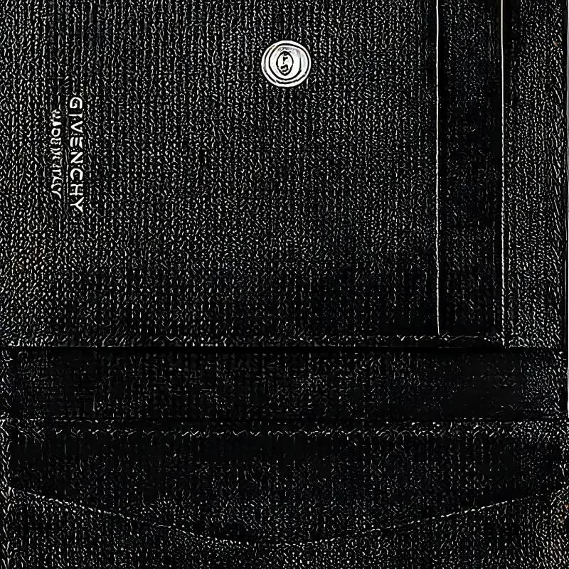 Givenchy 4G Calfskin Card Holder Men's Black-4