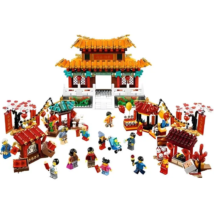 LEGO Chinese New Year Temple Fair Building Blocks 80105-1