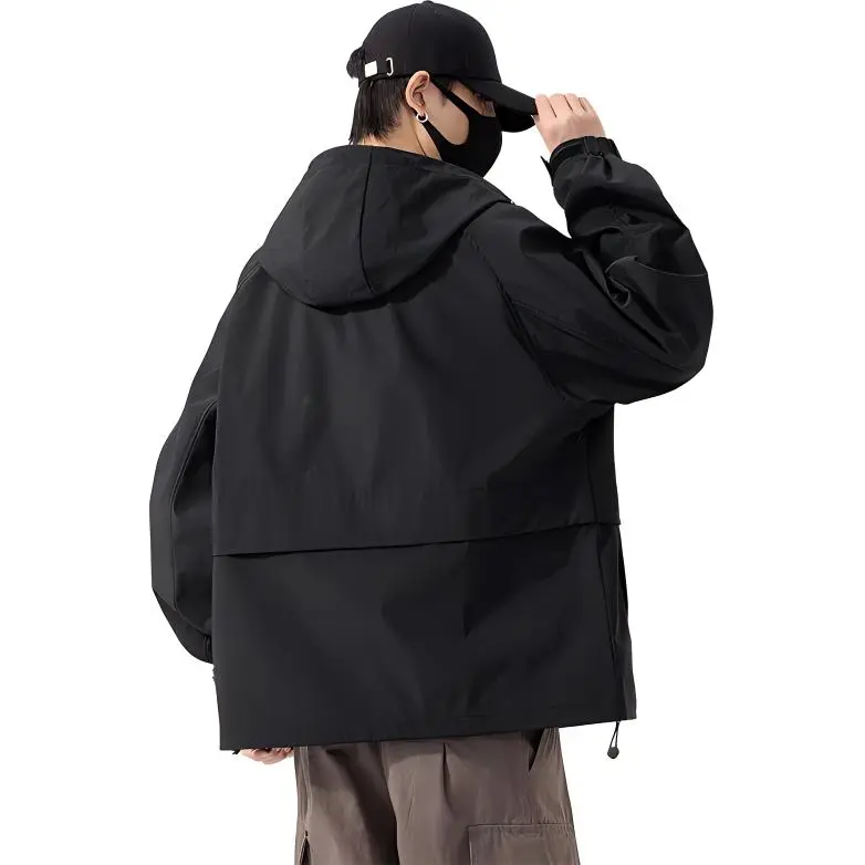 NBNO Jackets Coats Unisex Black-1