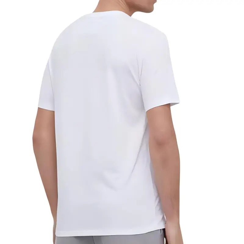 ARMANI EXCHANGE Logo-patch Short-sleeve Cotton T-shirt-3