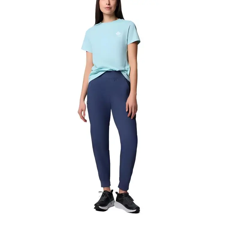 Columbia Leslie Falls 2 Omni-Shade Omni-Shield Release Athletic Trousers Women's Navy Blue-3