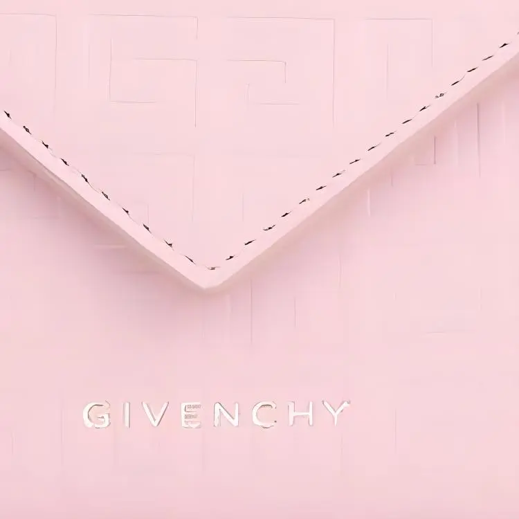 GIVENCHY 4G Calfskin Wallet Women's Pink-4