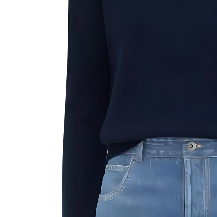 Bottega Veneta SS24 Cashmere Sweater Women's Marine Blue-4