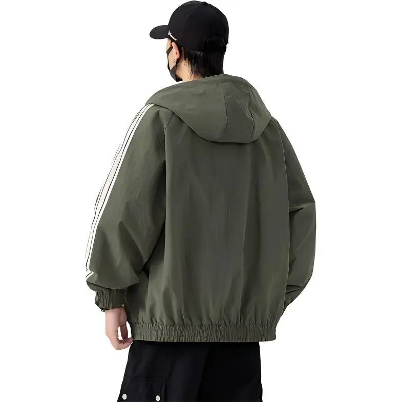 NBNO Jackets Coats Unisex Colorful Blue-2