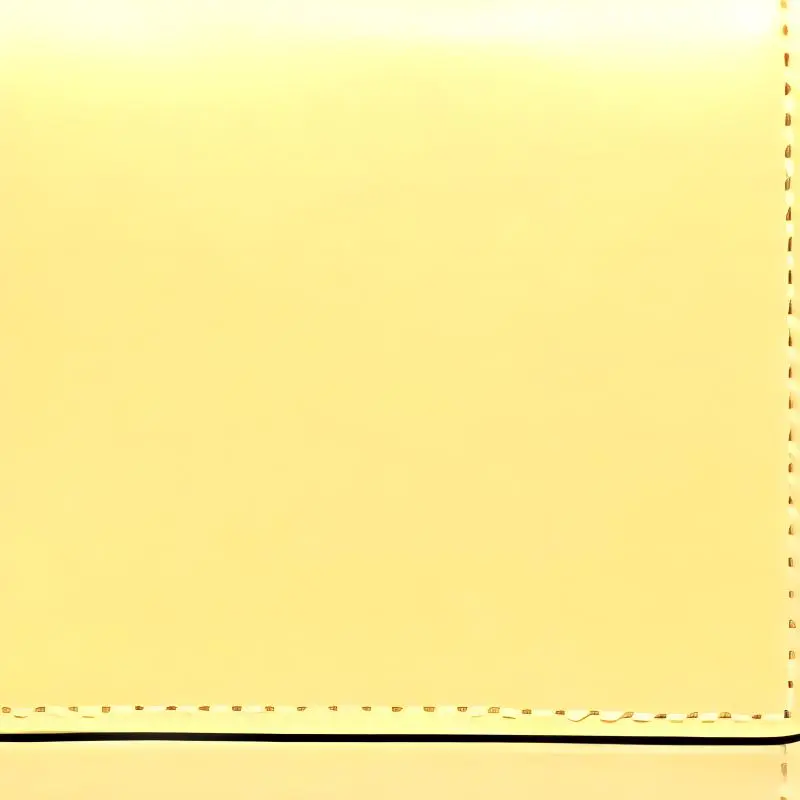 COACH Envelope Leather Clutch Envelope Bag Wallet Women's Sunflower Yellow-2