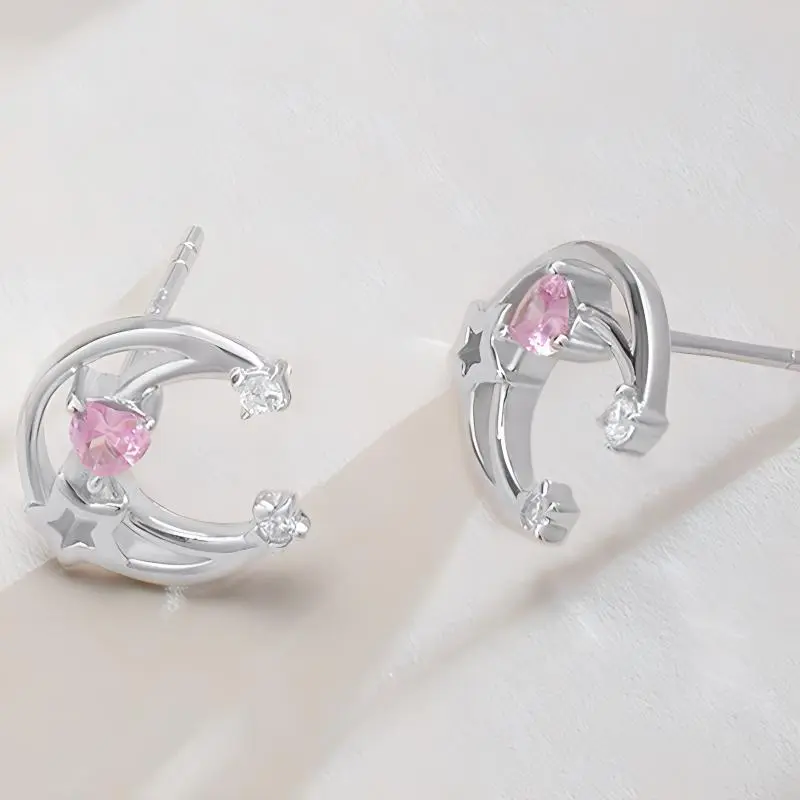 P&N Stud Earrings Women's-2