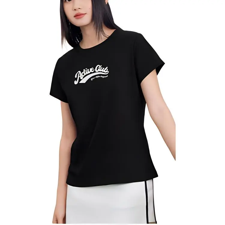 361° T Shirt Women's Super Black-2