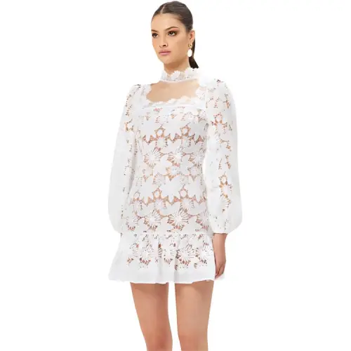 ELLIATTCOLLECTIVE Long-Sleeved Dresses Women's White