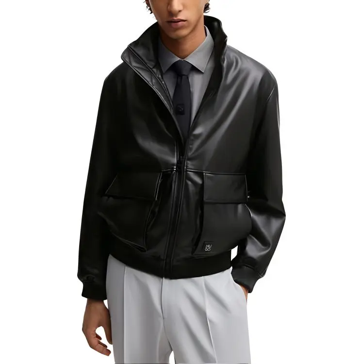 HUGO BOSS Puffer Jacket Men's Black-1