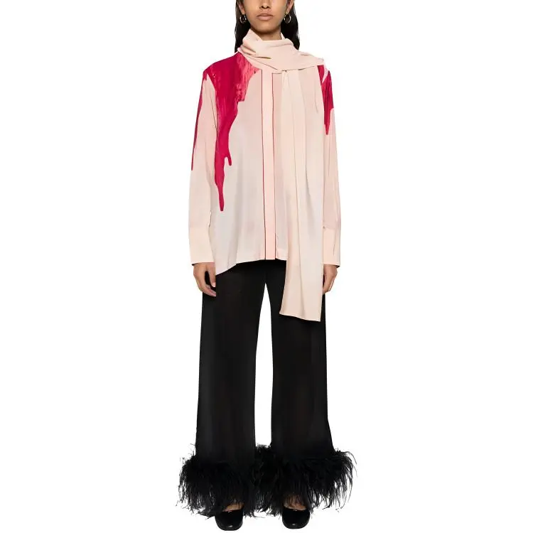F.R.S For Restless Sleepers Eunice Palm print Shirt-1