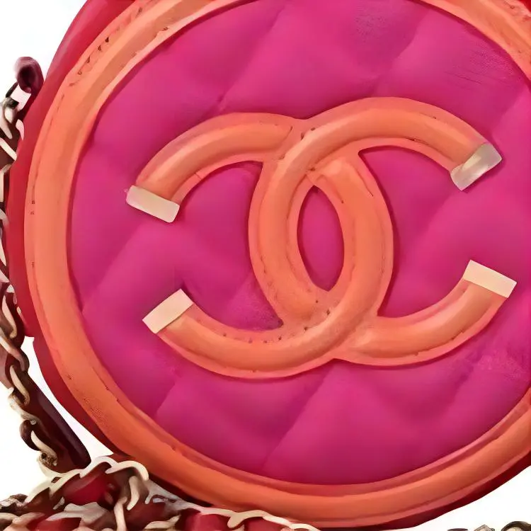 CHANEL Calfskin Shoulder Bag, Crossbody Bag Mini Women's Pink-1
