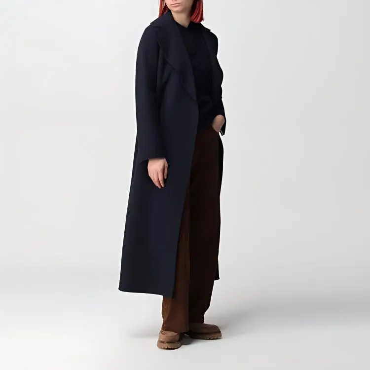 'S MAX MARA Coats Women's Dark Blue-1