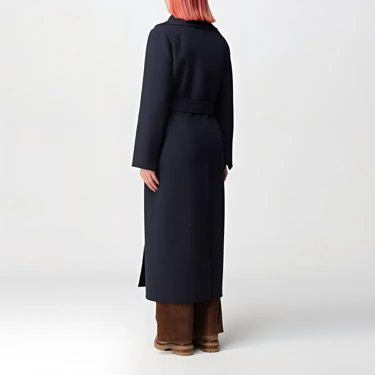 'S MAX MARA Coats Women's Dark Blue-3