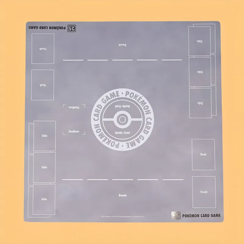 POKEMON Pokémon Card Game Rubber Game Mat Full Size 25 Size Card Accessories 1 Pack-1