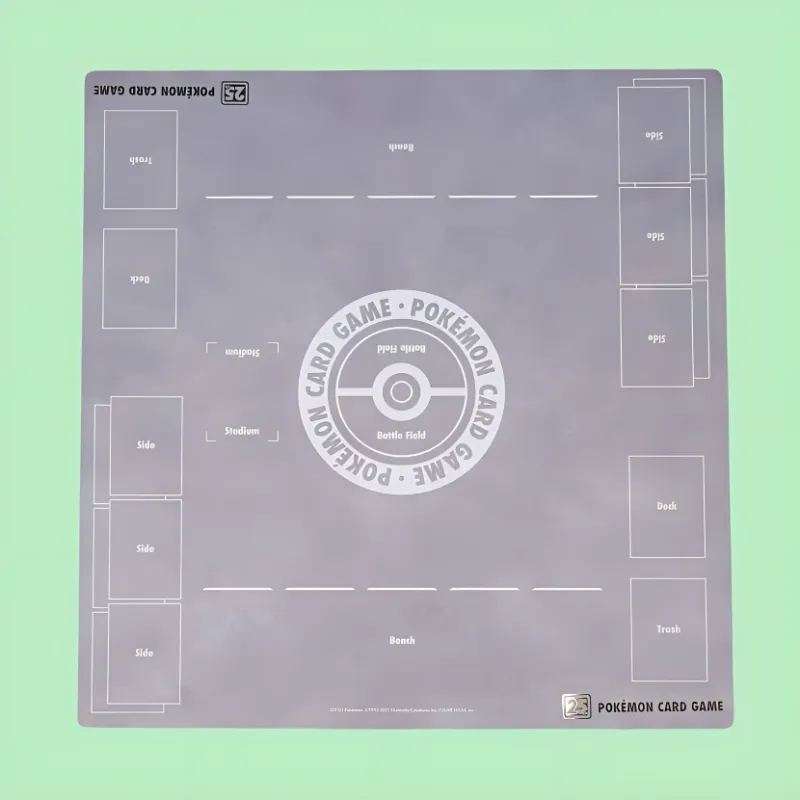 POKEMON Pokémon Card Game Rubber Game Mat Full Size 25 Size Card Accessories 1 Pack-3