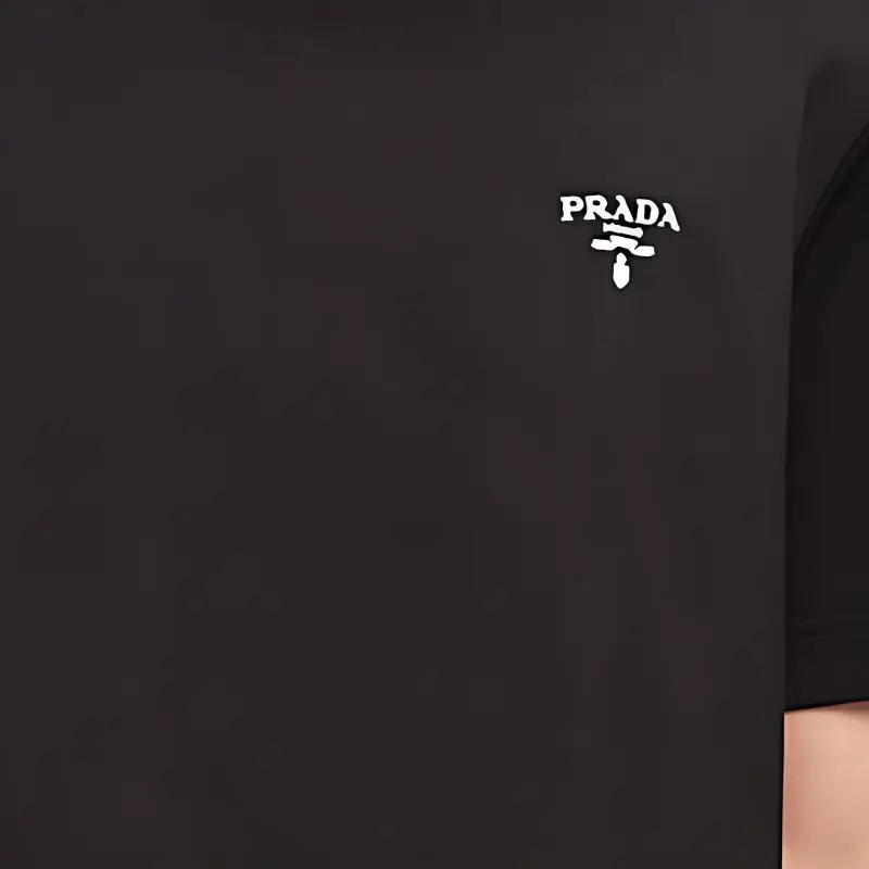 PRADA T Shirts Men Black-3