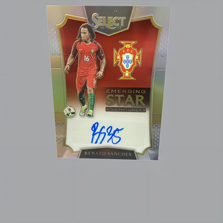 PANINI SELECT Signature Card Portugal Bayern Paris Roman Sanchez 199 Piece Star Card Pass Through Sports Cards 1 Pc-2