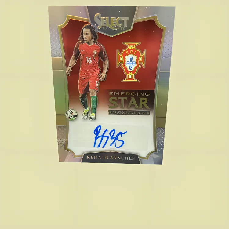 PANINI SELECT Signature Card Portugal Bayern Paris Roman Sanchez 199 Piece Star Card Pass Through Sports Cards 1 Pc-3